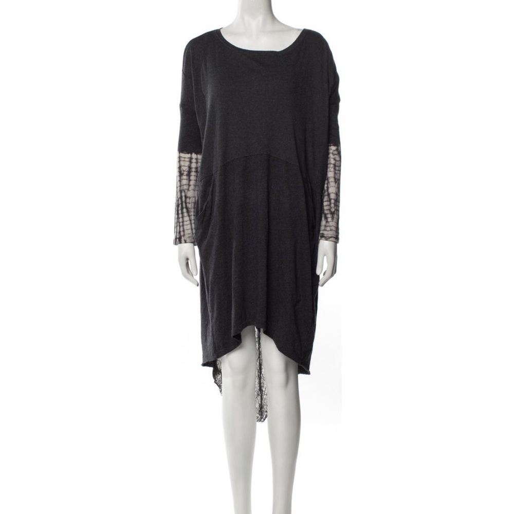 Raquel Allegra Scoop Neck Neckline Knee-Length Dress